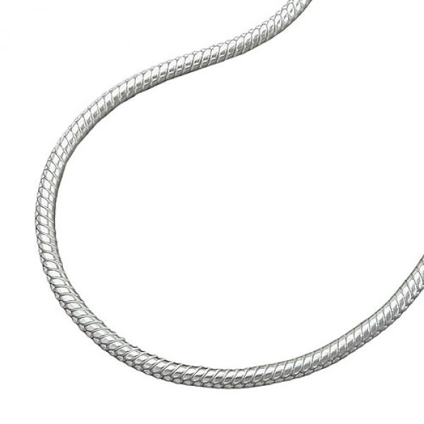 Kette, Schlange 1,2mm, Silber 925