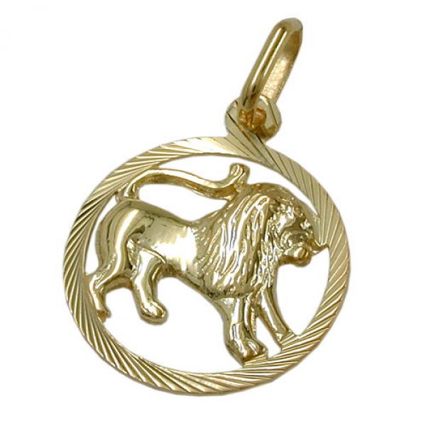 Sternzeichen, Löwe, 9Kt GOLD Sternzeichen, Löwe, 9Kt GOLD